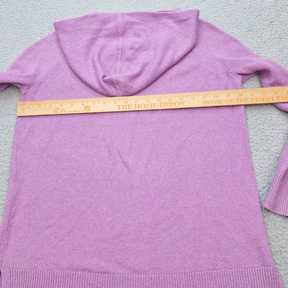 LOFT Outlet Lounge Hoodie Womens Small Lavender Purple Soft Sweater Oversized - Picture 4 of 7
